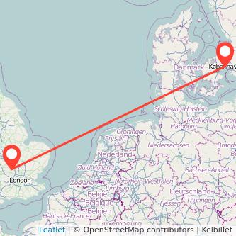 Copenhagen Leighton Buzzard train map