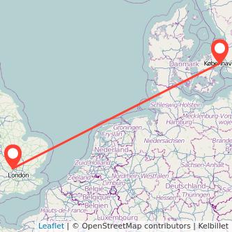 Copenhagen Hemel Hempstead bus map