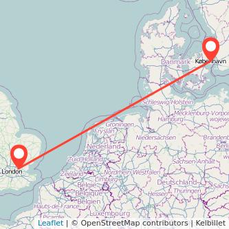 Copenhagen Brentwood train map