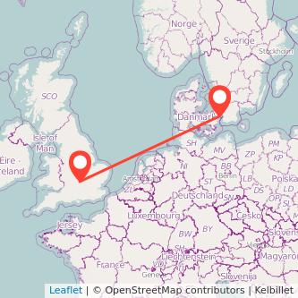 Copenhagen Bicester bus map