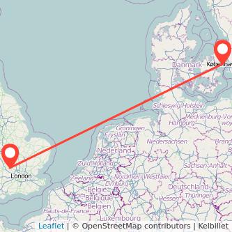 Copenhagen Aylesbury train map