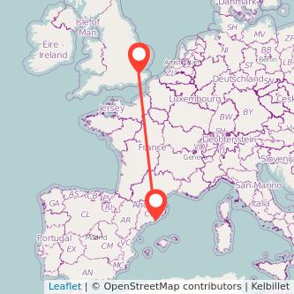 Barcelona Rochester bus map