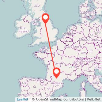 Toulouse Bradford bus map