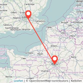 Paris Bromley train map