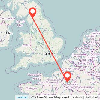 Paris Penrith train map