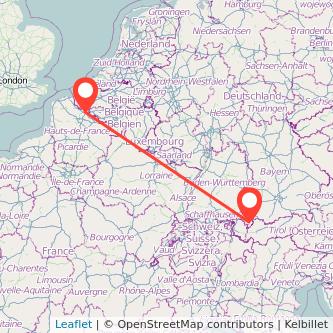 Lille Fischen Bahn Karte