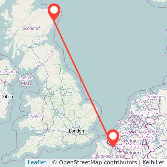 Lille Aberdeen bus map