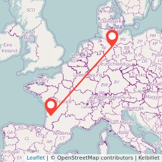 Bordeaux Uelzen Mitfahrgelegenheit Karte