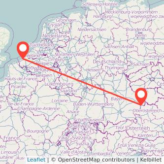 Ostend Passau Bahn Karte