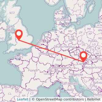 Worcester Vienna train map