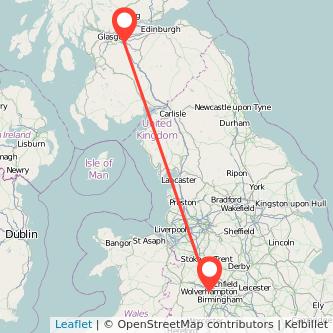 Wolverhampton Motherwell bus map