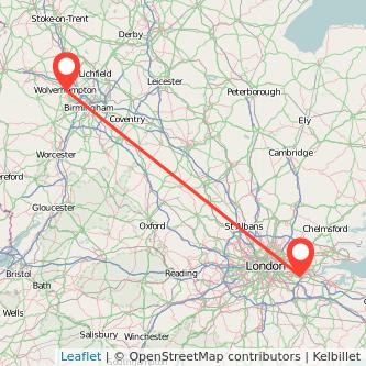 Wolverhampton Dartford bus map