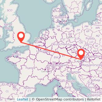 Wokingham Vienna train map