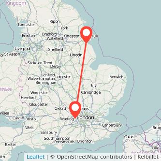 Windsor Grimsby train map