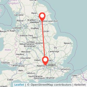 Windsor Goole bus map