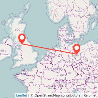 Windermere Berlin train map