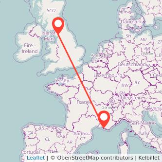 Windermere Marseille train map