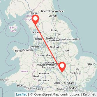 Windermere Northampton bus map