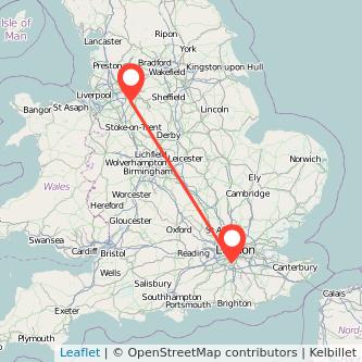 Wilmslow Sutton train map