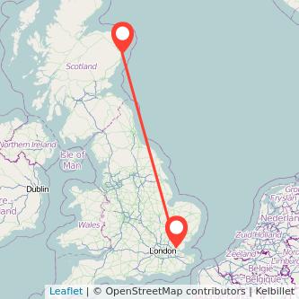 Wickford Aberdeen train map