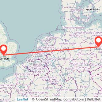 Welwyn Garden City Berlin train map