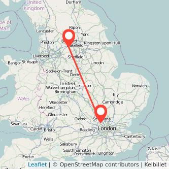 Watford Huddersfield bus map