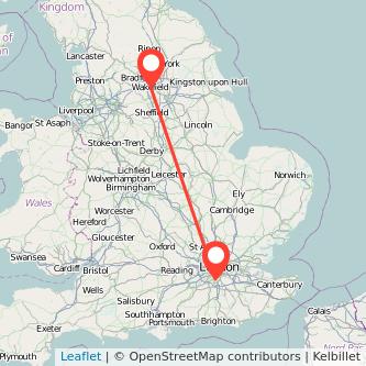 Wakefield Sutton train map