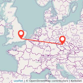 Sutton Prague bus map