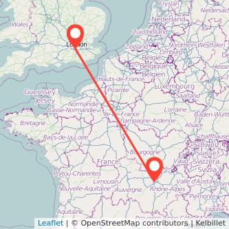 Sutton Lyon train map