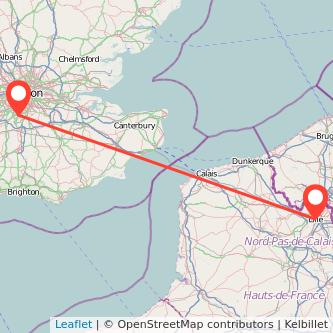 Sutton Lille bus map