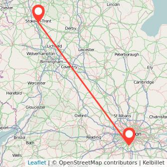 Sutton Stoke-on-Trent bus map