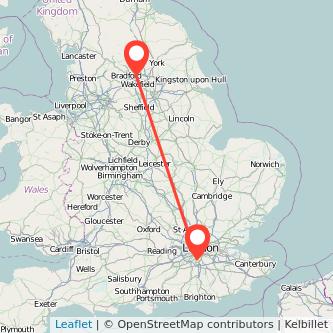 Sutton Leeds bus map