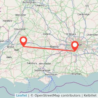 Sutton Chippenham train map