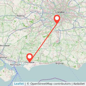 Sutton Chichester train map