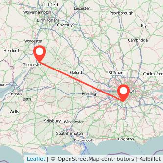 Sutton Cheltenham bus map