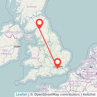 Sutton Carlisle train map