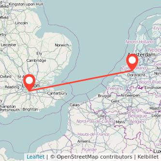 Sutton Rotterdam train map