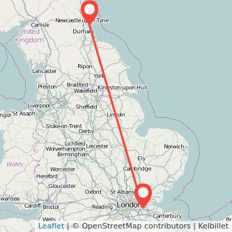 Sunderland Swanscombe bus map