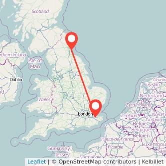 Sunderland Sittingbourne train map