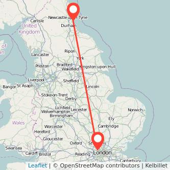 Sunderland Harrow bus map