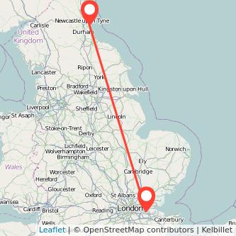 Sunderland Gravesend bus map