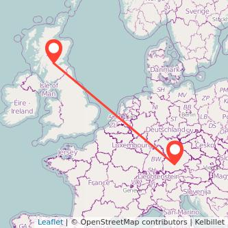 Stirling Munich bus map