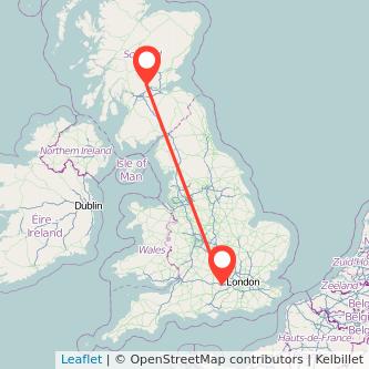 Stirling Reading bus map