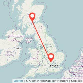 Stirling Leighton Buzzard bus map