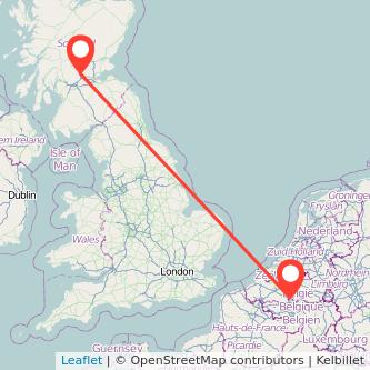 Stirling Brussels bus map