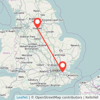 Sheffield Gravesend bus map