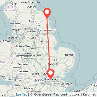 Scarborough London bus map