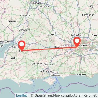 Richmond Bath train map