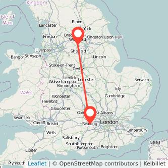 Reading Barnsley bus map