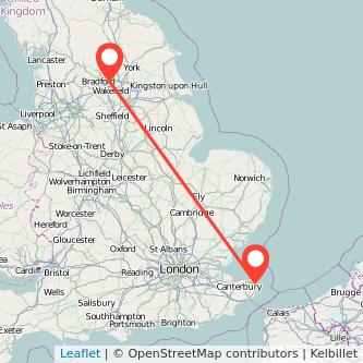 Ramsgate Leeds train map